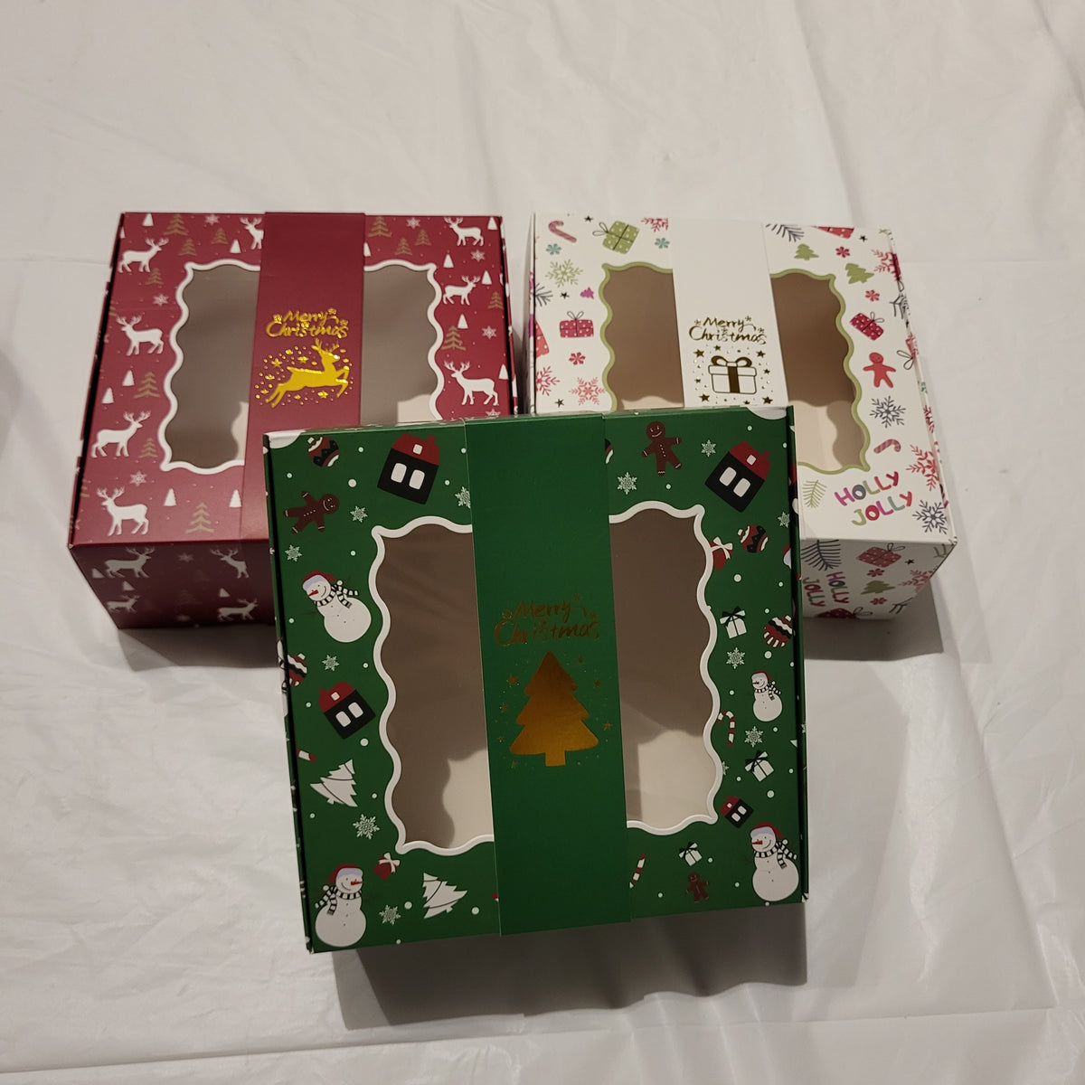 Limited edition Seasonal Christmas boxes - holds 4 items