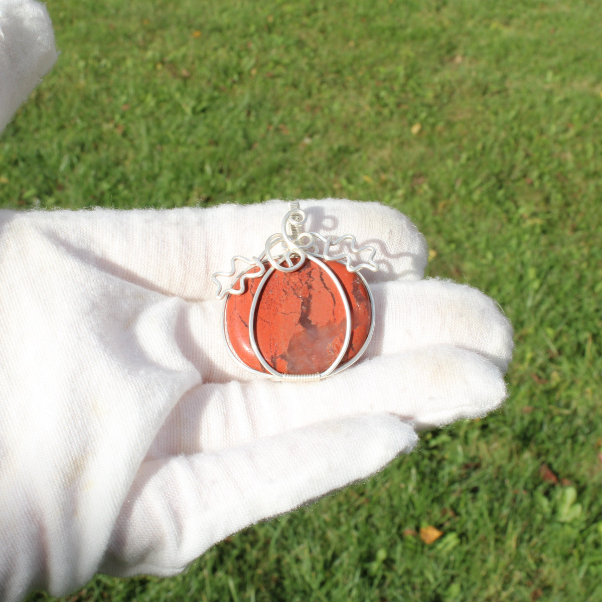 Red Jasper Pumpkin - American Mined