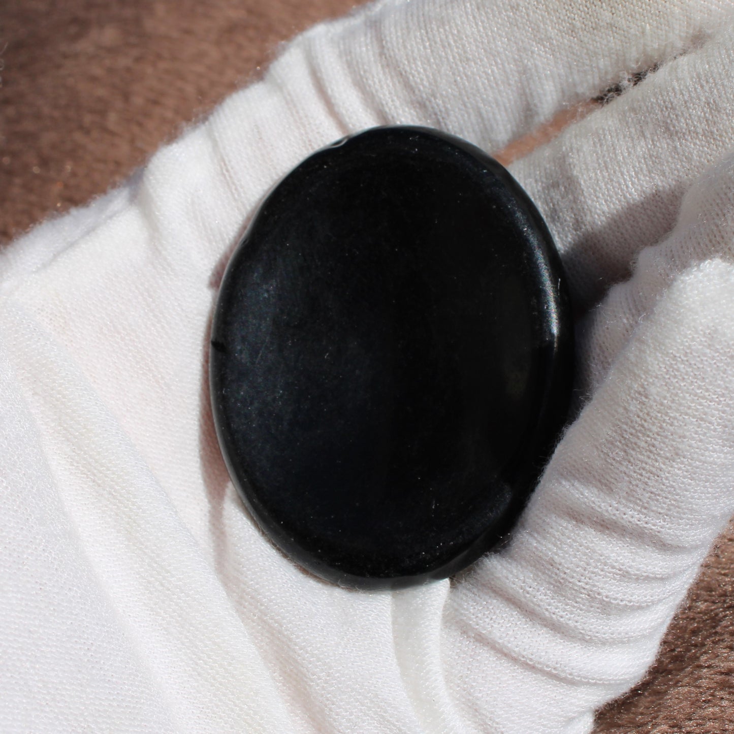 Obsidian Worry Stone - Summer 2025