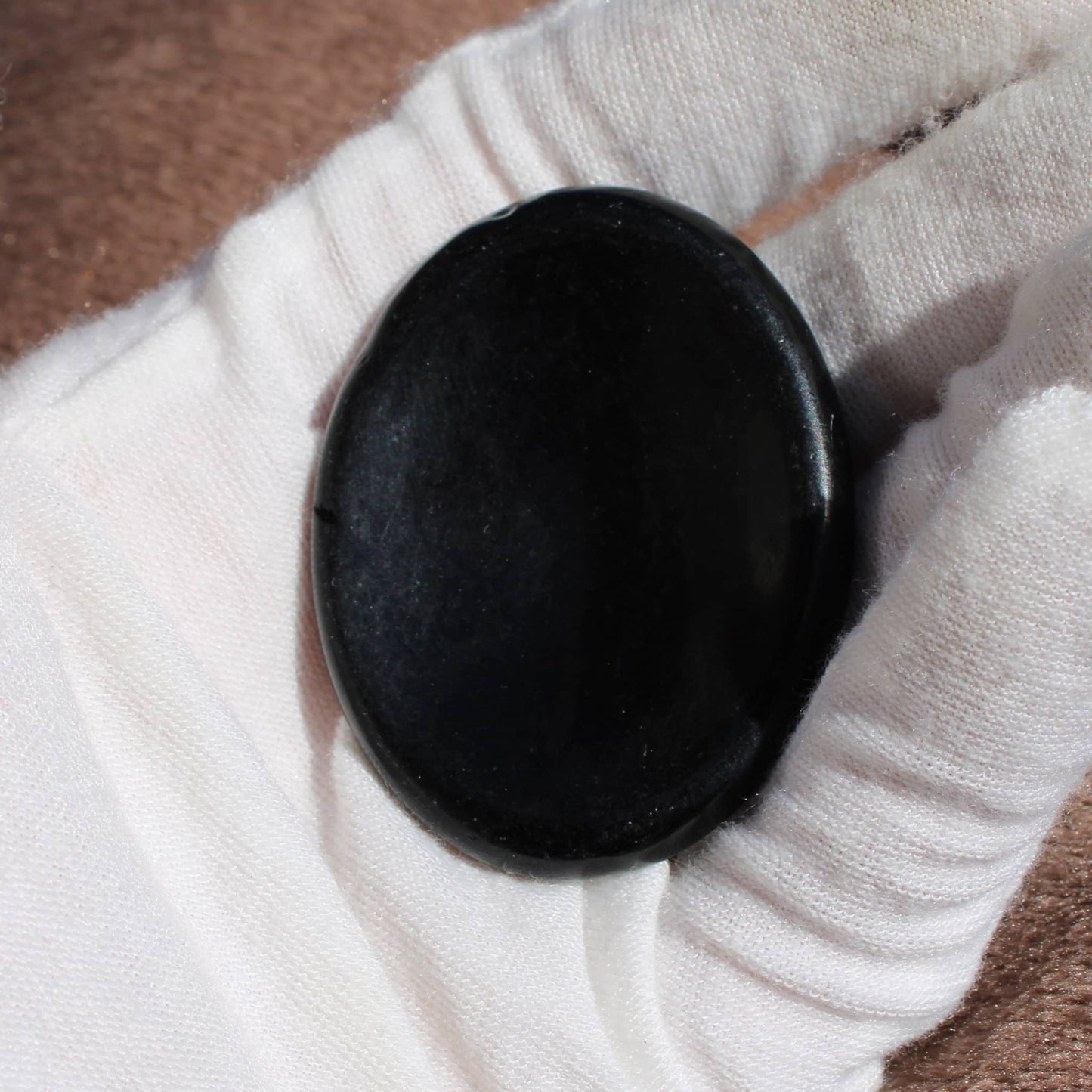 Obsidian Worry Stone - Summer 2025