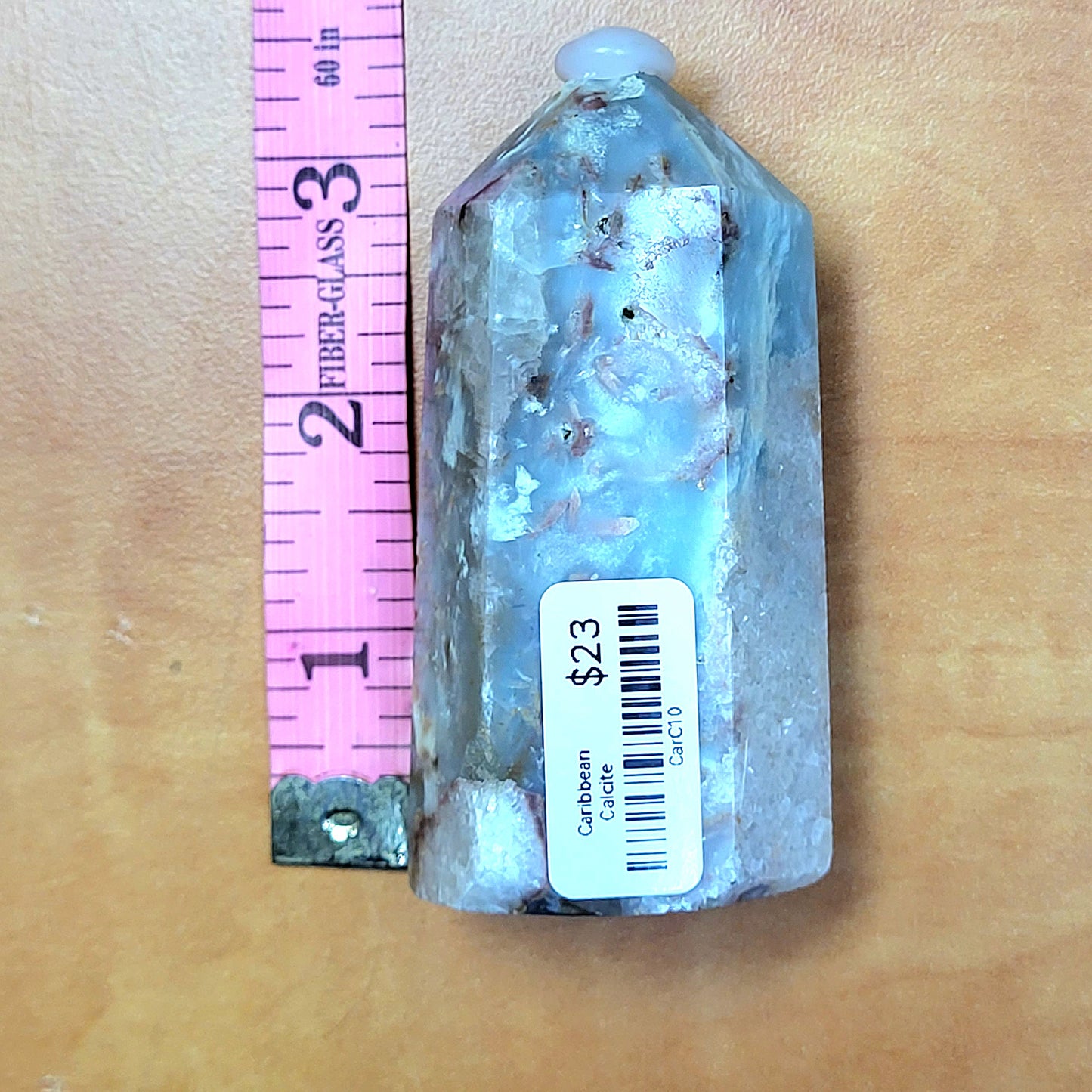 Caribbean Calcite towers with unique patterns and textures for home decor or spiritual use