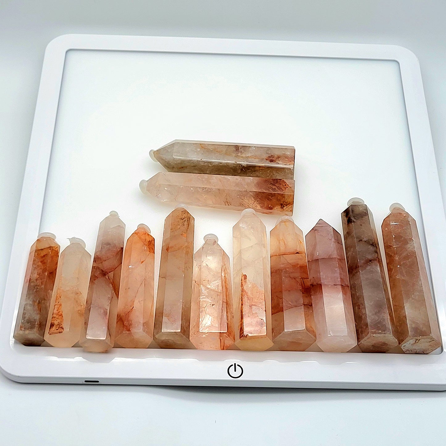 Fire Quartz Tower crystals