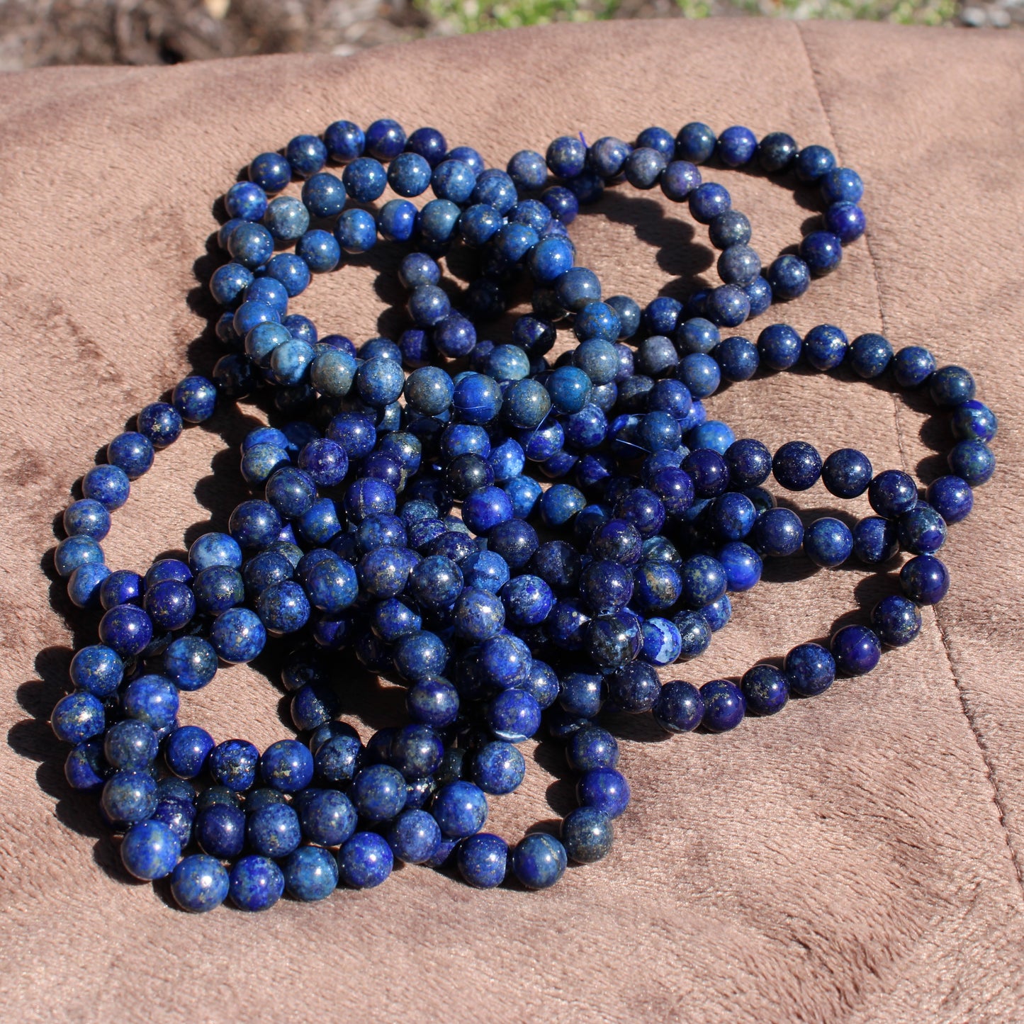 Lapis Lazuli Bracelet showcasing vibrant blue beads for stylish and elegant accessories