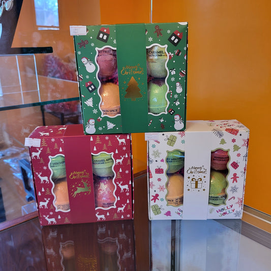 Limited edition Seasonal Christmas boxes - holds 4 items