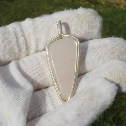 Sabor tooth quartz - White quartz- American Mined