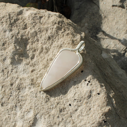 Sabor tooth quartz - White quartz- American Mined