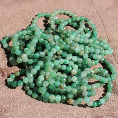 Green Aventurine Bracelet designed with natural green stones for stylish and healing jewelry