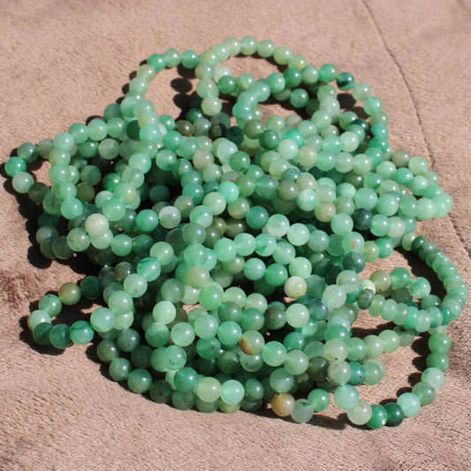 Green Aventurine Bracelet designed with natural green stones for stylish and healing jewelry