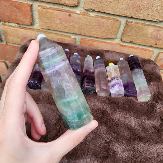 Rainbow Fluorite Tower - Summer 2026