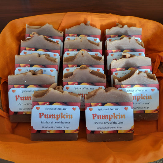 Pumpkin Spice Soap - Limited Seasonal Inventory