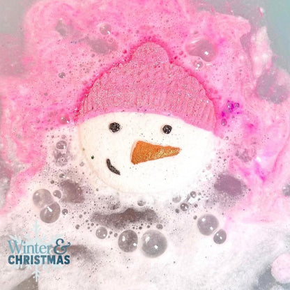 Snowman shaped bathbomb - Limited Seasonal Inventory
